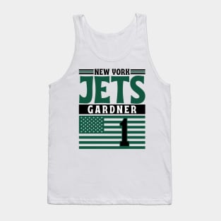 New York Jets Gardner 1 American Flag Football Tank Top